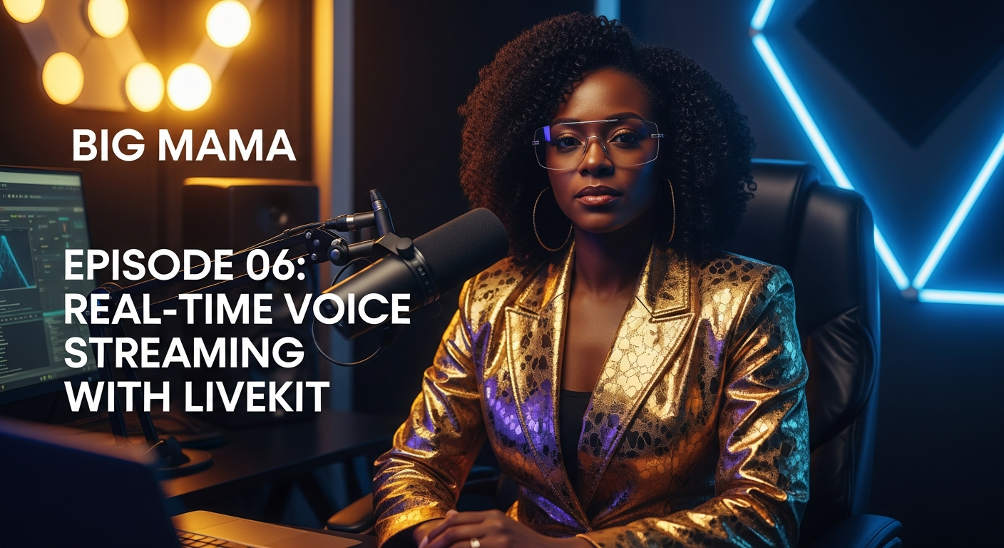 Real-Time Voice Streaming with LiveKit: Building the Nervous System of Big Mama