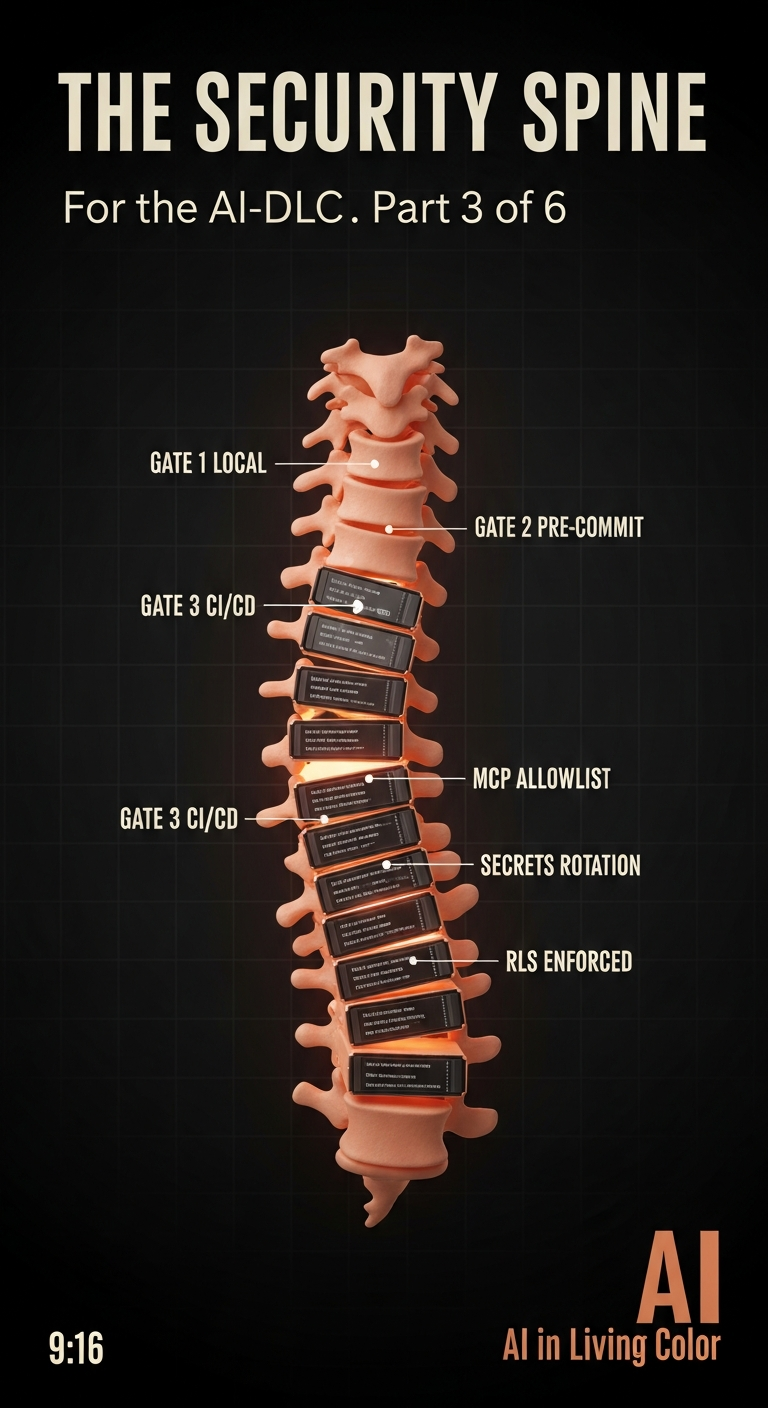 The Principal Engineer's Bible, Part 3: The Security Spine for the AI-DLC