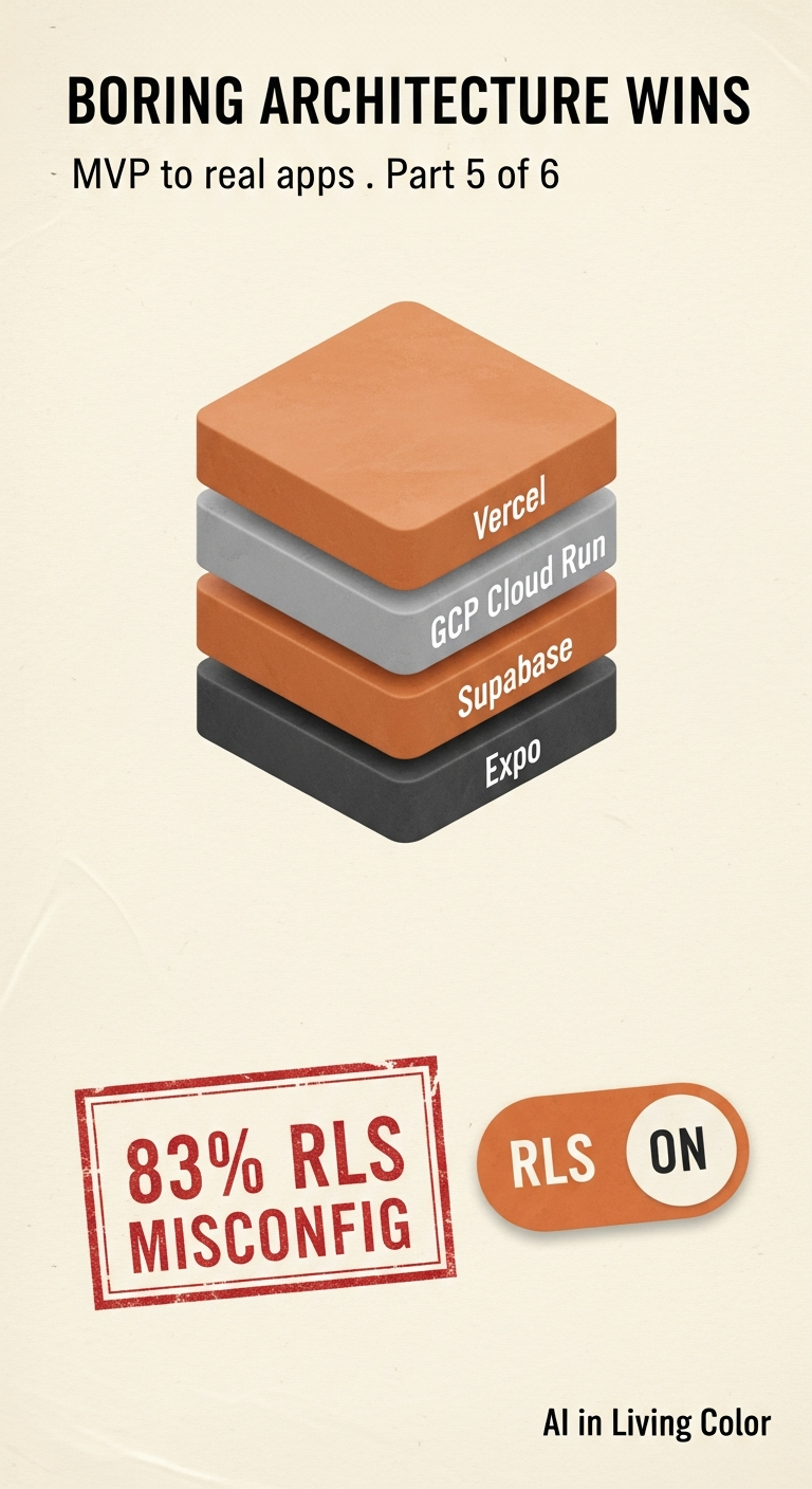The Principal Engineer's Bible, Part 5: Production Architecture, MVP to Real Apps